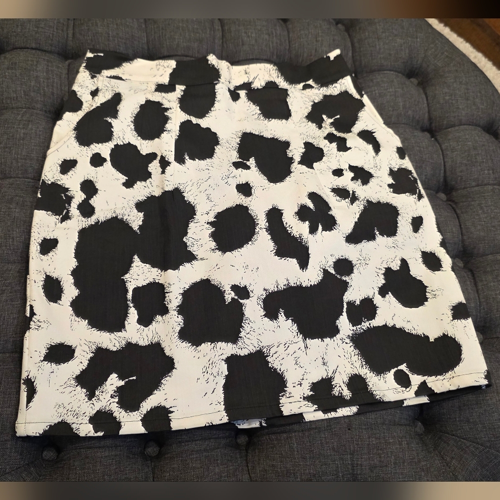 Vixen Rebel Mini skirt XL Cow Print